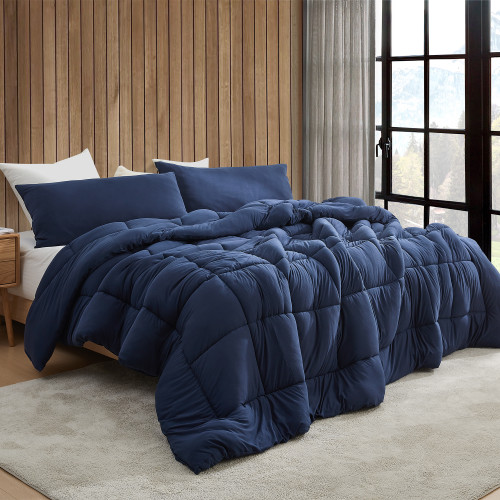 Summertime - Coma Inducer® Oversized Comforter - Blue Navy