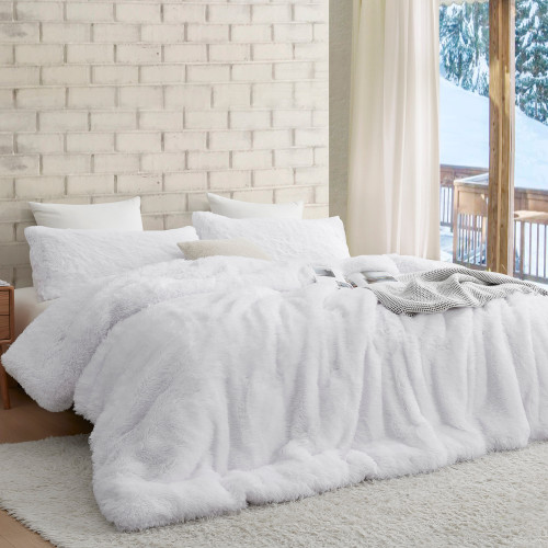 Full of Fluff - Coma Inducer® Oversized Queen Comforter - White