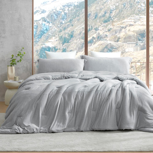 Sweater Weather - Coma Inducer® Oversized Queen Comforter - Glacier Gray