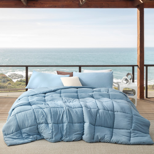 Beachfront Avenue - Coma Inducer Oversized Cooling Comforter - Smoke Blue