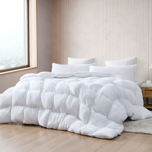 Dam Boi He Thick - Coma Inducer Queen Comforter - White