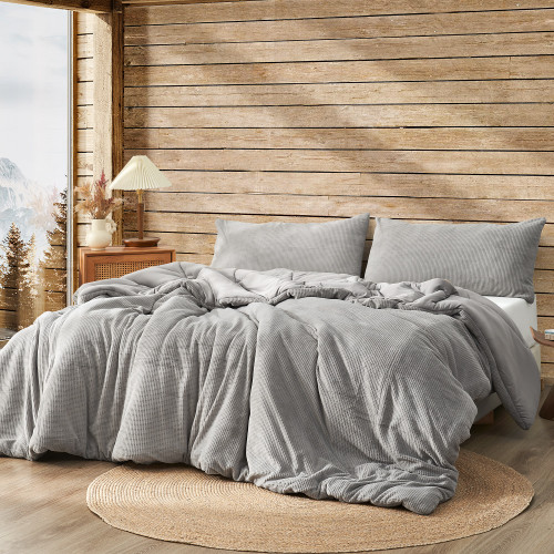 Coma-holic - Coma Inducer® (with Butter) Oversized King Comforter - Driftwood Gray