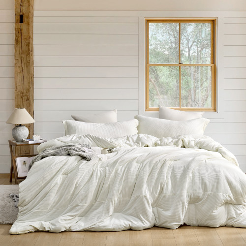 Love Thick - Calming Coma Inducer® Alaskan King Comforter Set - Milky White