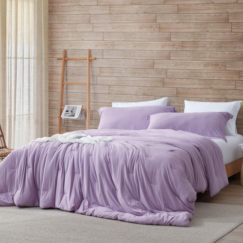 Cool It Bae - Coma Inducer® Oversized King Comforter Set - Quiet Violet