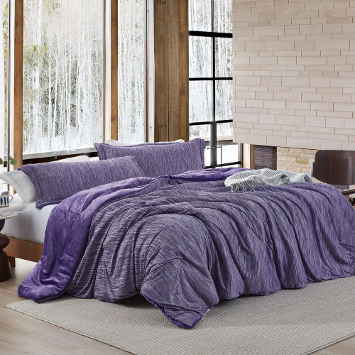 Some Like it Hot - Some Like it Cold - Coma Inducer® Oversized Queen Comforter Set - Violet Prism