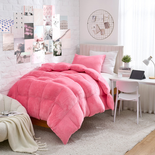 Dam Boi He Thick - Coma Inducer® Twin XL Comforter Set - Pink Lemonade