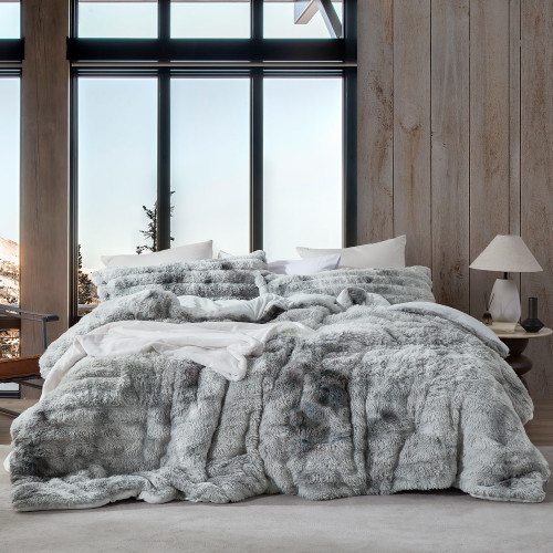 Snowball Chunky Bunny® - Coma Inducer® Oversized Queen Comforter Set - Monsoon Gray