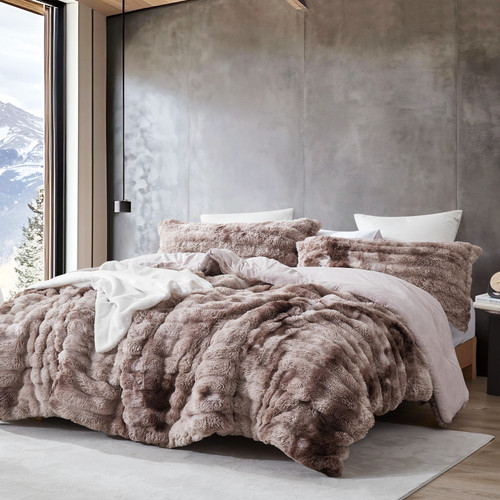 Snowball Chunky Bunny® - Coma Inducer® Alaskan King Comforter Set - Wisdom Brown