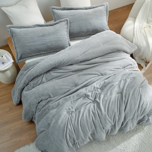 I Am Bed Serious - Coma Inducer® Oversized Comforter Set - Winter Gray