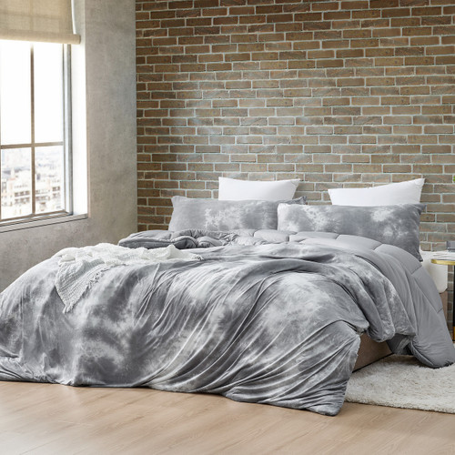 Chilly Moon - Coma Inducer® Oversized Twin Cooling Comforter - Lunar Gray