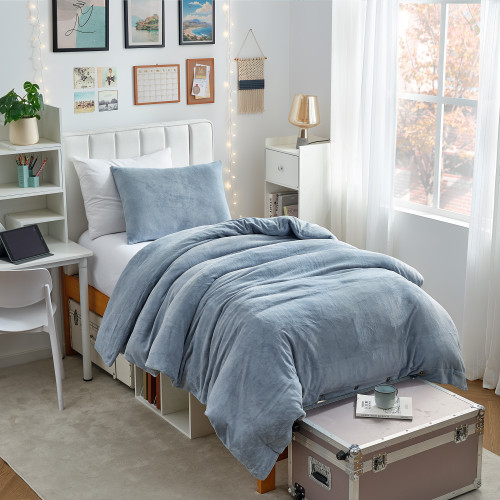 Near Suffocation - Coma Inducer® Twin XL Comforter Set - Quarry