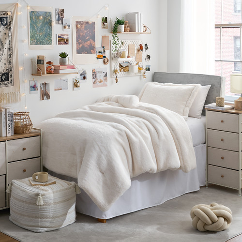 Ice Bear - Coma Inducer® Twin XL Comforter Set - Cream White