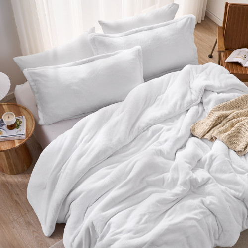 Get Under Me - Coma Inducer® Oversized Queen Comforter Set - White