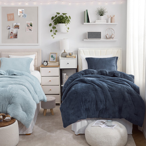 Dam Bae, She Thick® - Coma Inducer® Twin XL Comforter Set - Scenic Navy