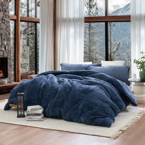 Dam Bae, She Thick® - Coma Inducer® Oversized Comforter Set - Scenic Navy