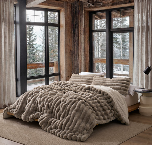 Roy Cordi - Coma Inducer® Oversized King Comforter - Brown Taupe