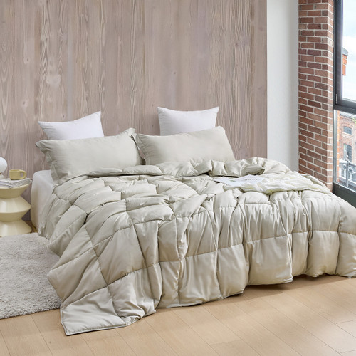 Snorze® Cloud Comforter - Coma Inducer Ultra Cozy Bamboo - Oversized King in Pumice Stone