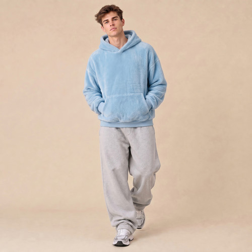Coma Hoodie™ - The Original Plush - Smoke Blue - Men's