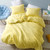 Extra Large Twin Weighted Comforter Insert and Gorgeous Yellow XL Twin Duvet Cover Bedding Combo