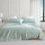 Cool Nylon and Soft Microfiber Bedding Material Queen XL Comforter Set with Matching Standard Queen Size Pillow Shams