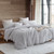 Easy to Match Gray King XL Bedding Essentials Neutral Color Bedroom Decor for Your King Sized Bed