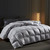 Byourbed Luxury Bedding Accessories Oversized King Goose Down and Feather Comforter for King Pillow Top Mattress