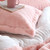 Pretty Pink King Bedding Essentials Rose Quartz Chunky Bunny Faux Fur Plush Bedding Set for King Pillow Top Mattress