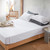 Terra é Pais - Tattered Edgings 100% Cotton California King Sheet Set - White