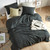 Chommie - Weighted Natural Loft® Twin XL Comforter - Faded Black