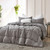 Summertime - Coma Inducer® Oversized Comforter - Morning Gray