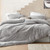 True King Oversized Bedspread Ultra Soft Plush Bedding Essentials for King Pillow Top Mattress