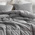 Neutral Gray King XL Bedding Easy to Match Bedroom Decor for Trendy Bedroom Style