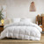 Extra Long and Extra Wide Twin, Queen, or King High Quality European Made Bedding Essentials