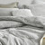 Coma Inducer® Oversized King Comforter - The Original Plush - Silver Stone