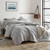 Coma Inducer® Oversized King Comforter - The Original Plush - Silver Stone