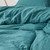 Natural Loft® Comforter - Ocean Depths Teal