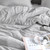 Neutral Gray Bedding Essentials True Extra Long and Extra Wide Twin, Queen, or King Plush Bedspread