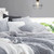 Cracked Glacier - Coma Inducer® Oversized Comforter - Frigid Gray