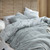 Neutral Gray Twin XL, Queen XL, or King XL Oversized Bedspread