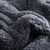 Extra Long and Extra Wide Queen Gray Comforter Set Made with True Oversized Queen Bedding Dimensions