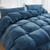 Dam Boi He Thick® - Coma Inducer® King Comforter - Navy
