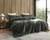 True Oversized King Bedding Essentials Dark Forest Green Coma Inducer Blanket