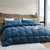 Extra Long and Extra Wide King Comforter with Included King Pillow Shams