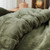 Thicker Than Thick - Coma Inducer® Oversized Comforter - Standard Plush Filling - Winter Moss