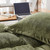 Thicker Than Thick - Coma Inducer® Queen Comforter - Down Alternative Ultra Plush Filling - Winter Moss