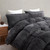 Me Comforter ATE Your Comforter - Coma Inducer® Oversized Queen Comforter - Charcoal Steel