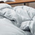 Snorze® Cloud Comforter - Coma Inducer® Ultra Cozy Bamboo - Oversized Comforter in Glacier Gray