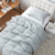 Snorze® Cloud Comforter - Coma Inducer® Ultra Cozy Bamboo - Oversized Comforter in Glacier Gray