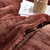 Coma Inducer® Oversized Queen Comforter - Wait Oh What - Maple Syrup
