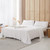 Sassi di Matera - Italy Made 100% Cotton Full Sheet Set - Classic Italian White